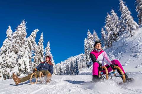 Tobogganing
